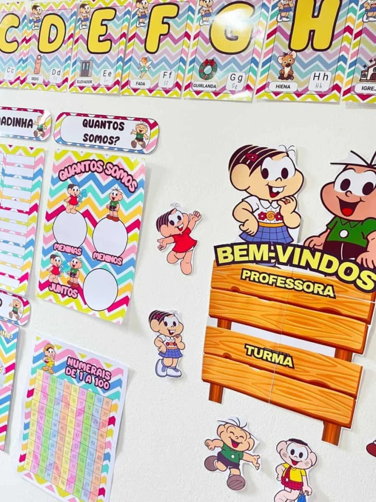Kit Sala de Aula Turma da Mônica — foto 2