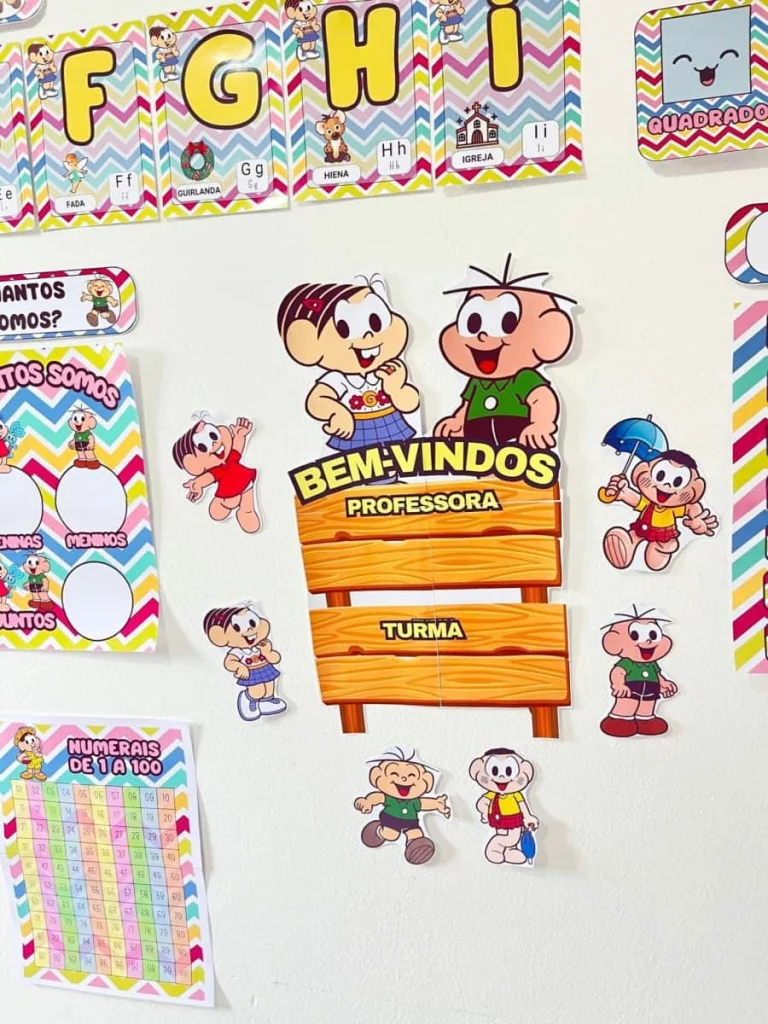 Kit Sala de Aula Turma da Mônica — foto 4