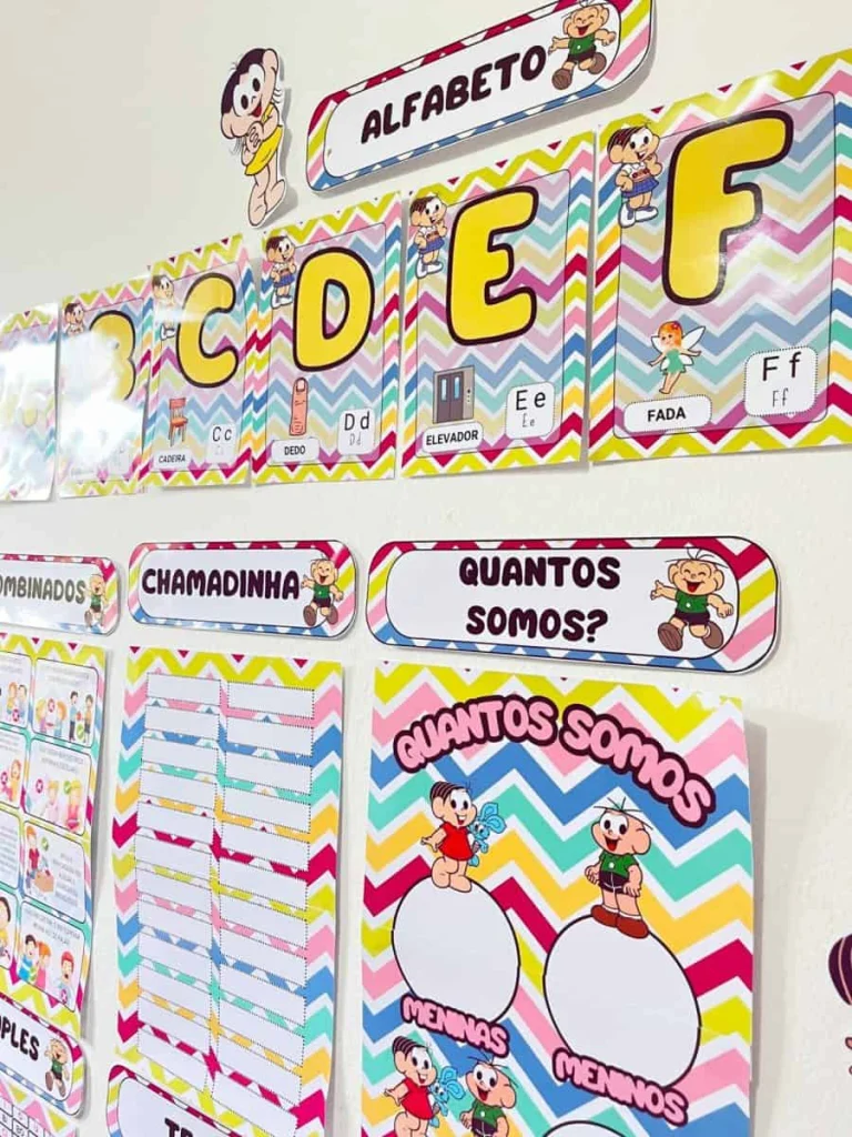 Kit Sala de Aula Turma da Mônica — foto 6