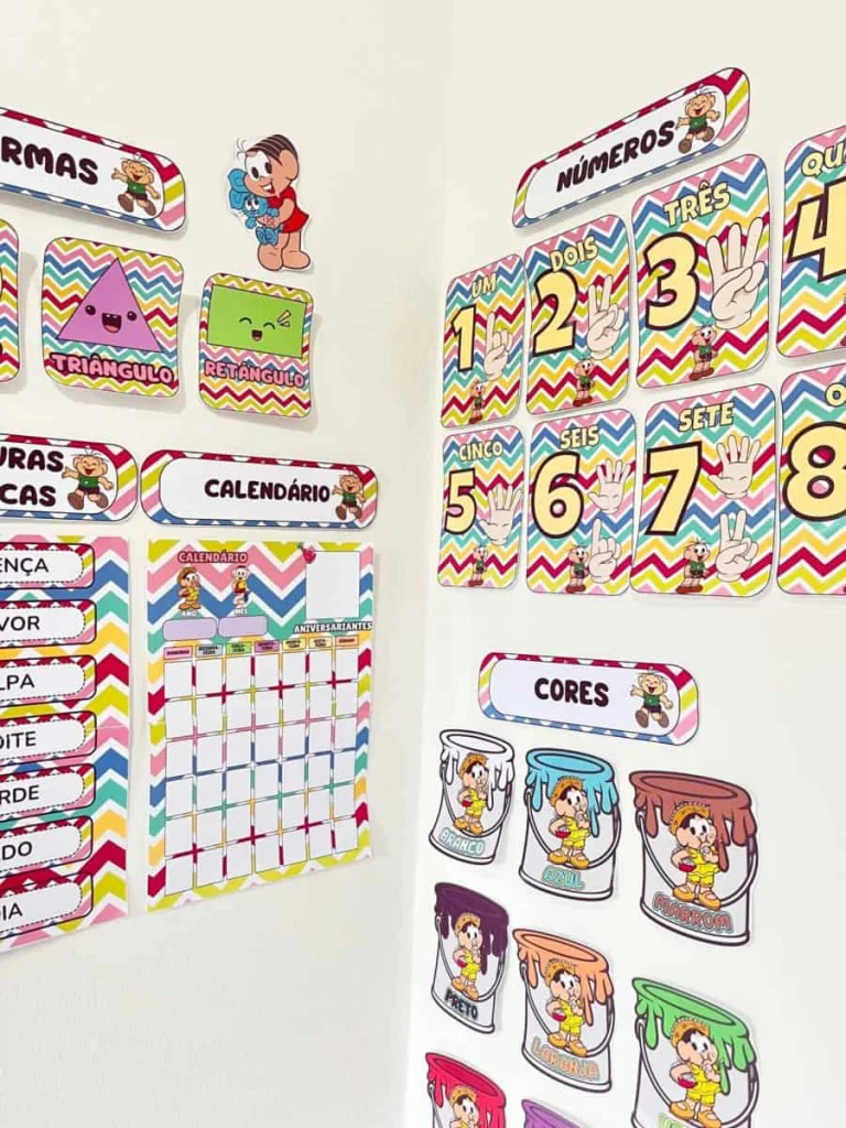 Kit Sala de Aula Turma da Mônica — foto 7