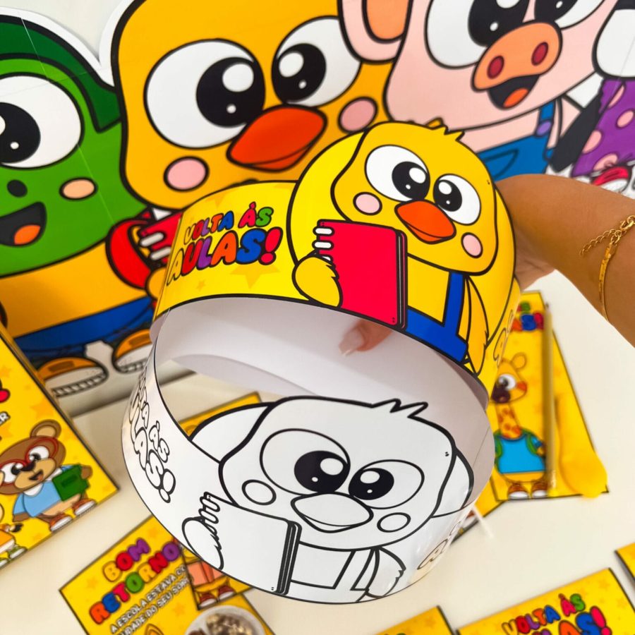 Kit Volta às Aulas - Painel e Lembrancinhas - Decoração Escolar - Pedagogia de Ideias Kit Volta às Aulas - Painel e Lembrancinhas - Decoração Escolar