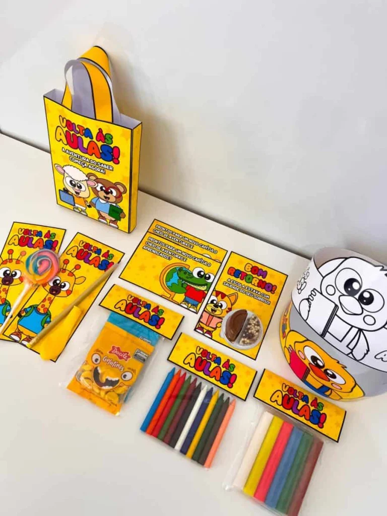 Kit Volta às Aulas Painel e Lembrancinhas — foto 17