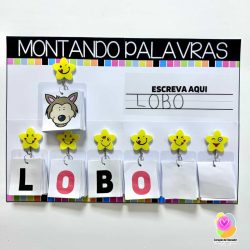 Montando Palavras - Alfabetização