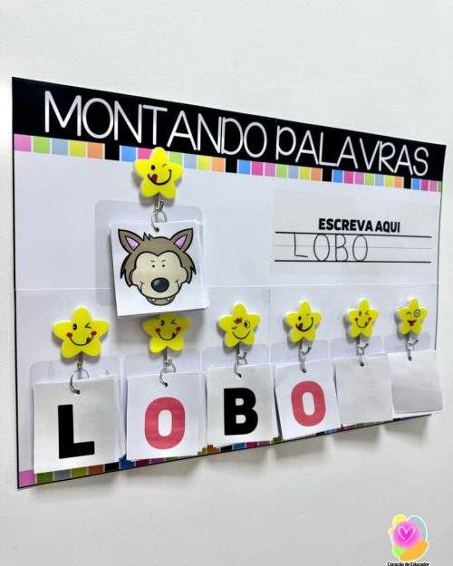 Montando Palavras - Alfabetização