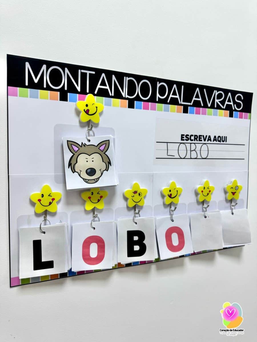 Montando Palavras - Alfabetização