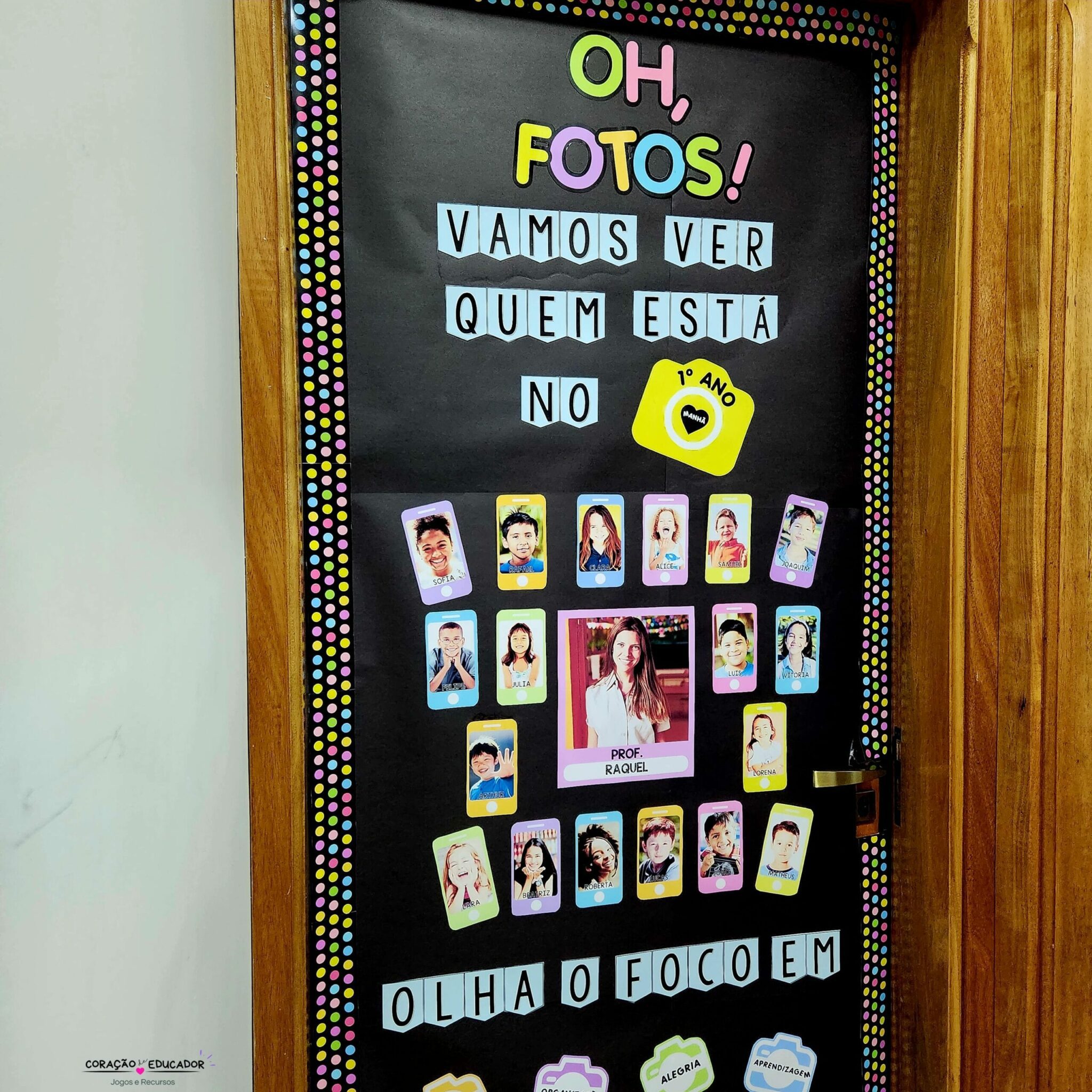 Painel - Foco na Foto - Decoração Escolar - Pedagogia de Ideias Painel - Foco na Foto - Decoração Escolar