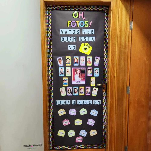 Painel - Foco na Foto - Decoração Escolar