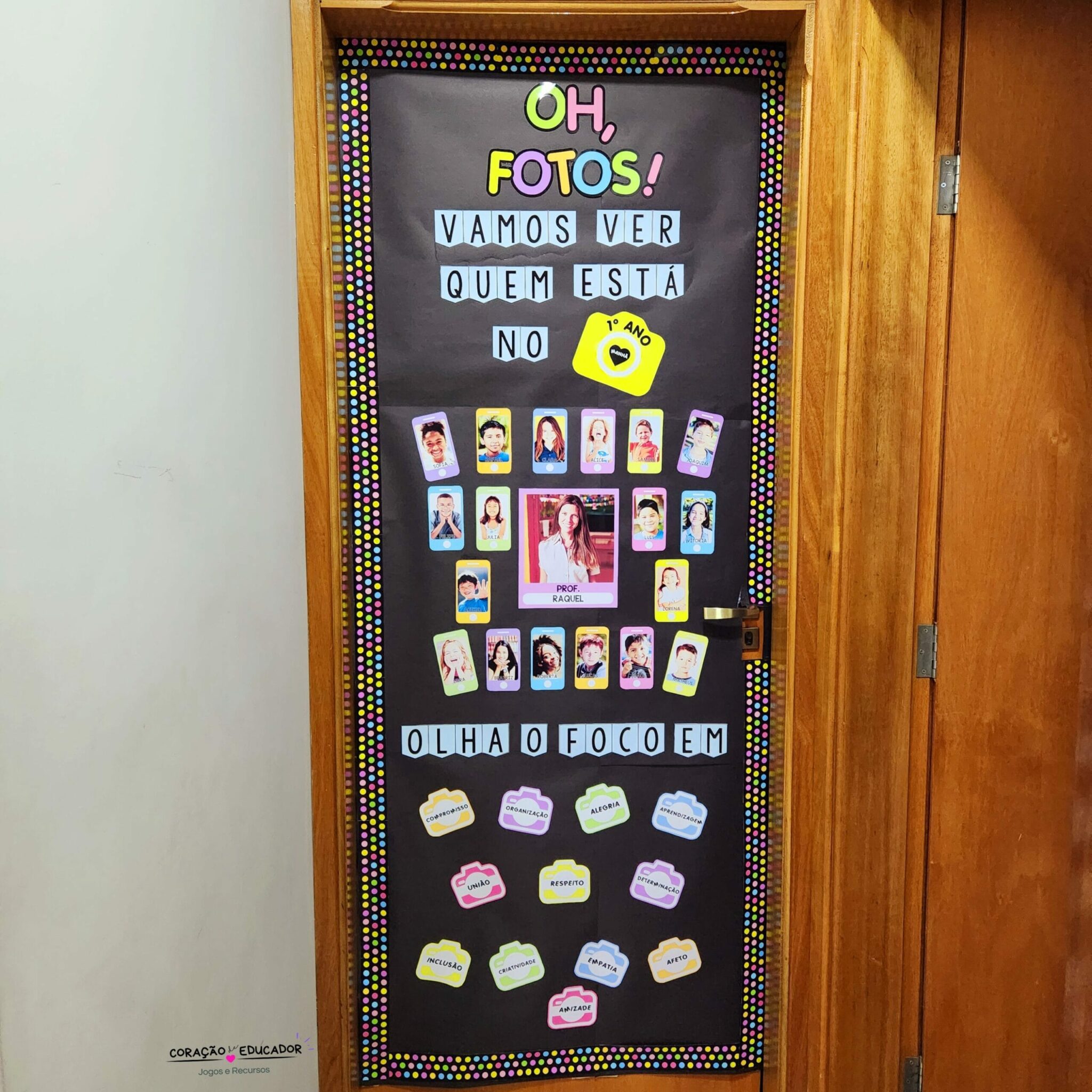 Painel - Foco na Foto - Decoração Escolar