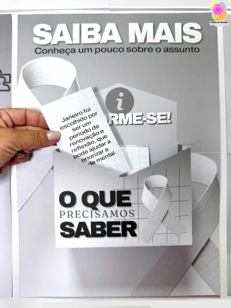 Painel Informativo Janeiro Branco — foto 8