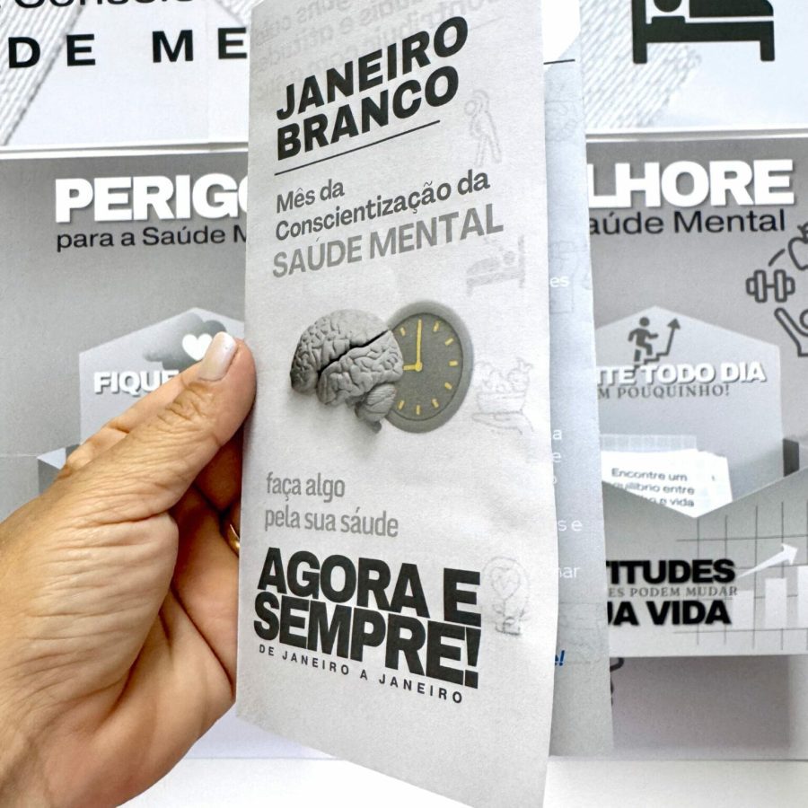 Painel Informativo - Janeiro Branco - Janeiro Branco - Pedagogia de Ideias Painel Informativo - Janeiro Branco - Janeiro Branco