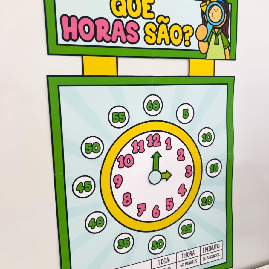 Relógio Interativo - Atividades de Sala de Aula - Pedagogia de Ideias Relógio Interativo - Atividades de Sala de Aula