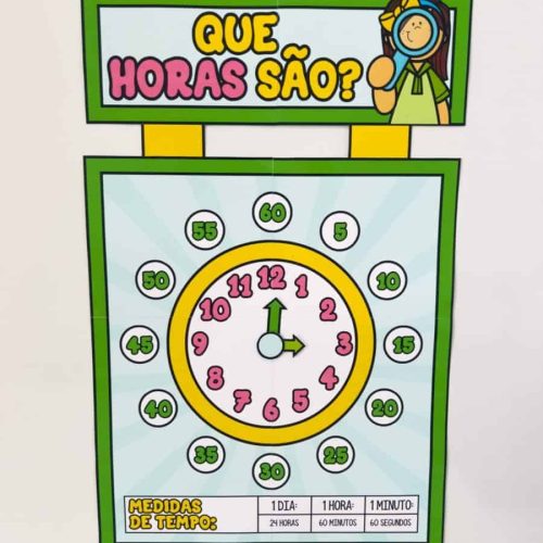 Relógio Interativo - Atividades de Sala de Aula