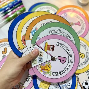 Roleta Silábica - Alfabetização