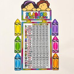 Silabário - Sílabas Complexas - Apoio Visual