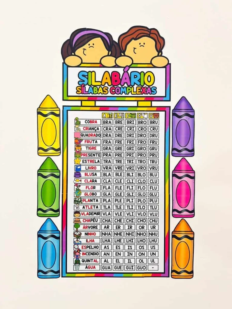 Silabário de Sílabas Complexas com Elementos Visuais — foto 4