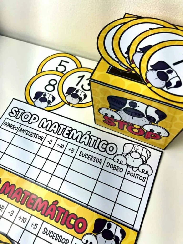 Jogo Stop Matemático com Duas Pranchas — foto 3