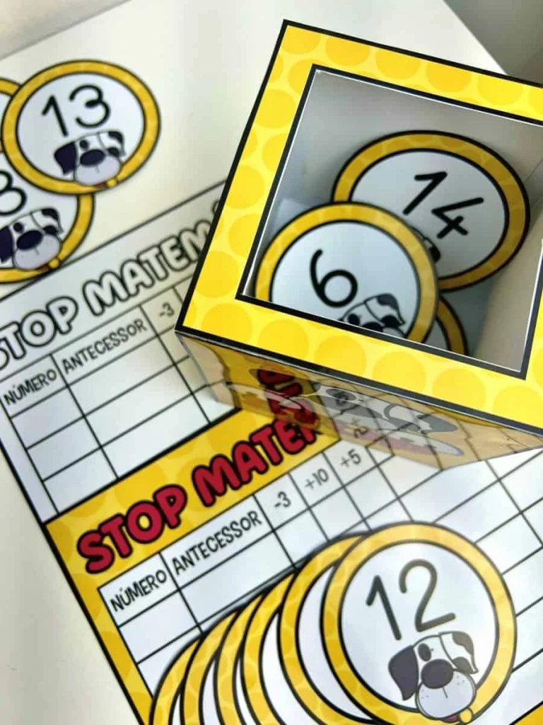 Jogo Stop Matemático com Duas Pranchas — foto 5