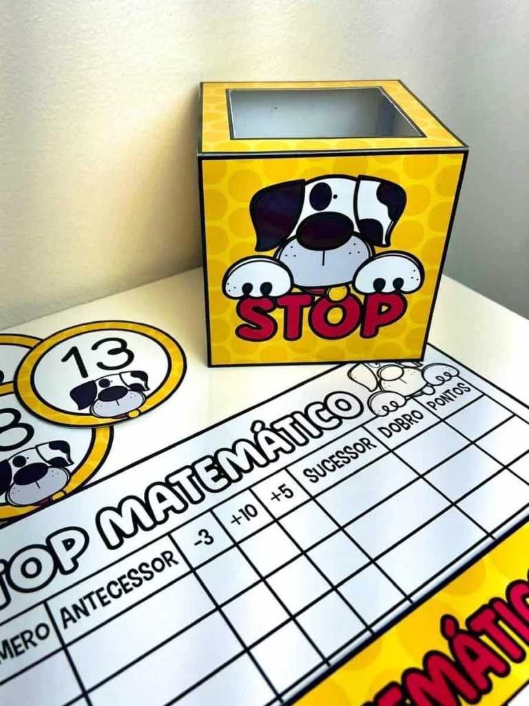 Jogo Stop Matemático com Duas Pranchas — foto 6