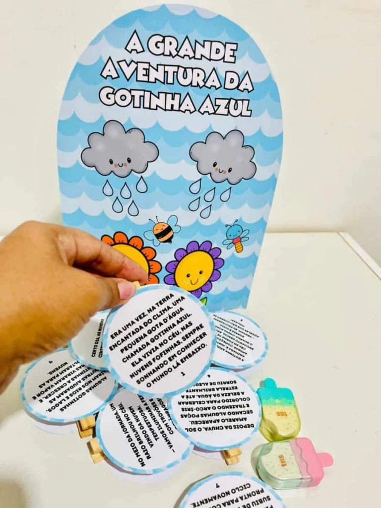 A Grande Aventura da Gotinha Azul — foto 4