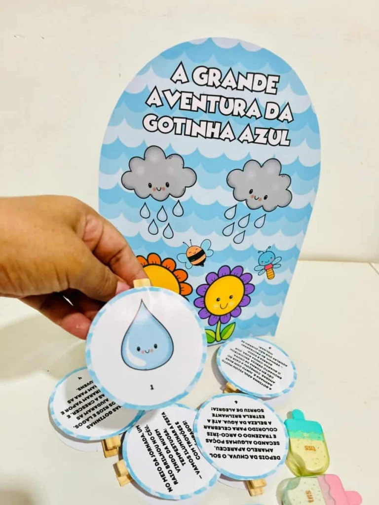 A Grande Aventura da Gotinha Azul — foto 5
