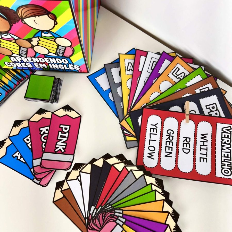 Aprendendo Cores em Inglês - Inglês - Pedagogia de Ideias Aprendendo Cores em Inglês - Inglês