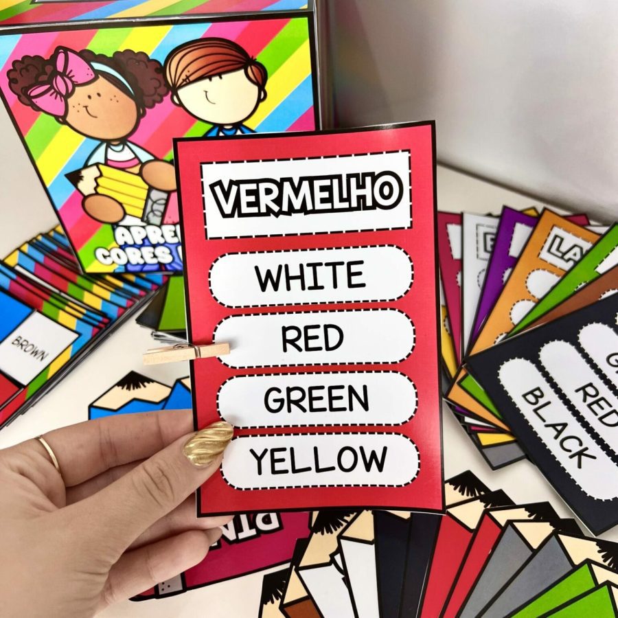 Aprendendo Cores em Inglês - Inglês - Pedagogia de Ideias Aprendendo Cores em Inglês - Inglês