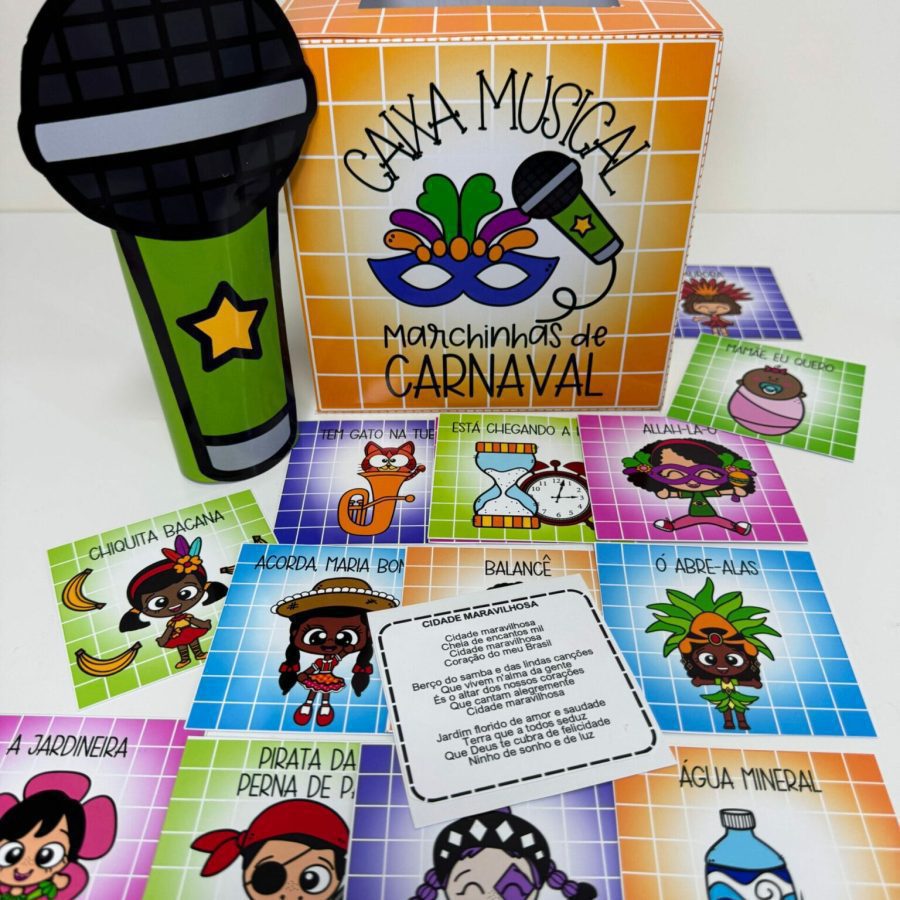 Caixa Musical – Marchinhas de Carnaval - Carnaval - Pedagogia de Ideias Caixa Musical – Marchinhas de Carnaval - Carnaval