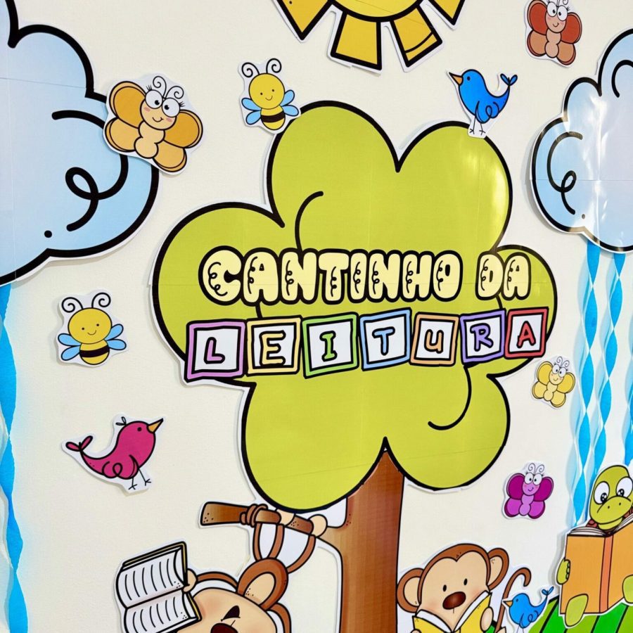 Cantinho da Leitura - Apoio Visual - Pedagogia de Ideias Cantinho da Leitura - Apoio Visual