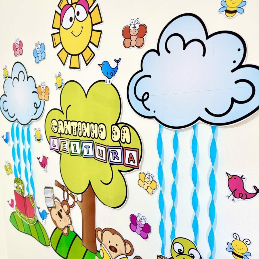 Cantinho da Leitura - Apoio Visual - Pedagogia de Ideias Cantinho da Leitura - Apoio Visual