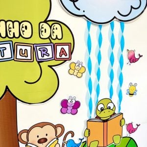 Cantinho da Leitura - Apoio Visual