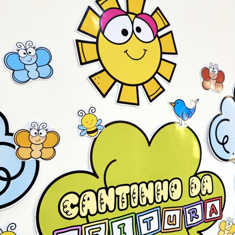 Cantinho da Leitura - Apoio Visual - Pedagogia de Ideias Cantinho da Leitura - Apoio Visual