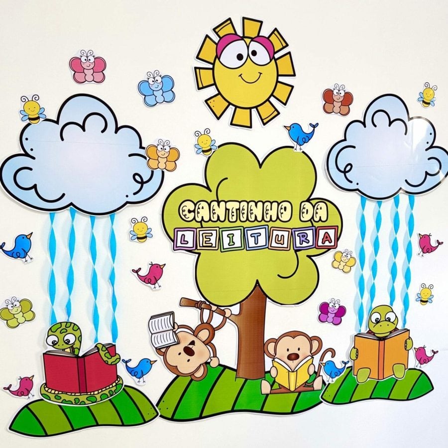 Cantinho da Leitura - Apoio Visual