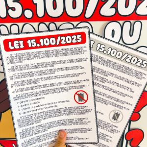 Debate Lei Restrição ao Celular - Apoio Visual - Pedagogia de Ideias Debate Lei Restrição ao Celular - Apoio Visual