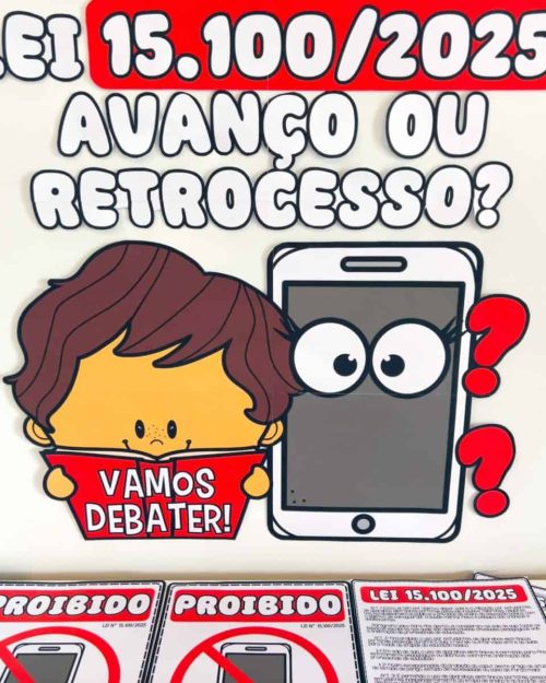 Debate Lei Restrição ao Celular - Apoio Visual