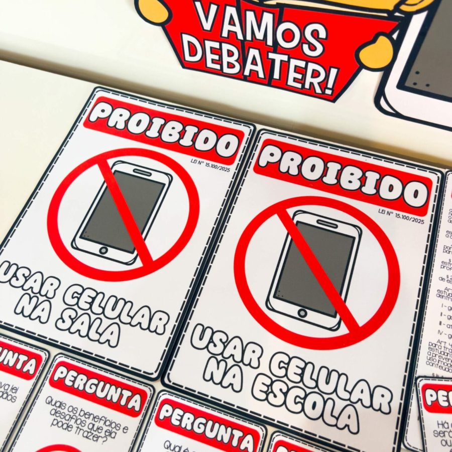 Debate Lei Restrição ao Celular - Apoio Visual - Pedagogia de Ideias Debate Lei Restrição ao Celular - Apoio Visual
