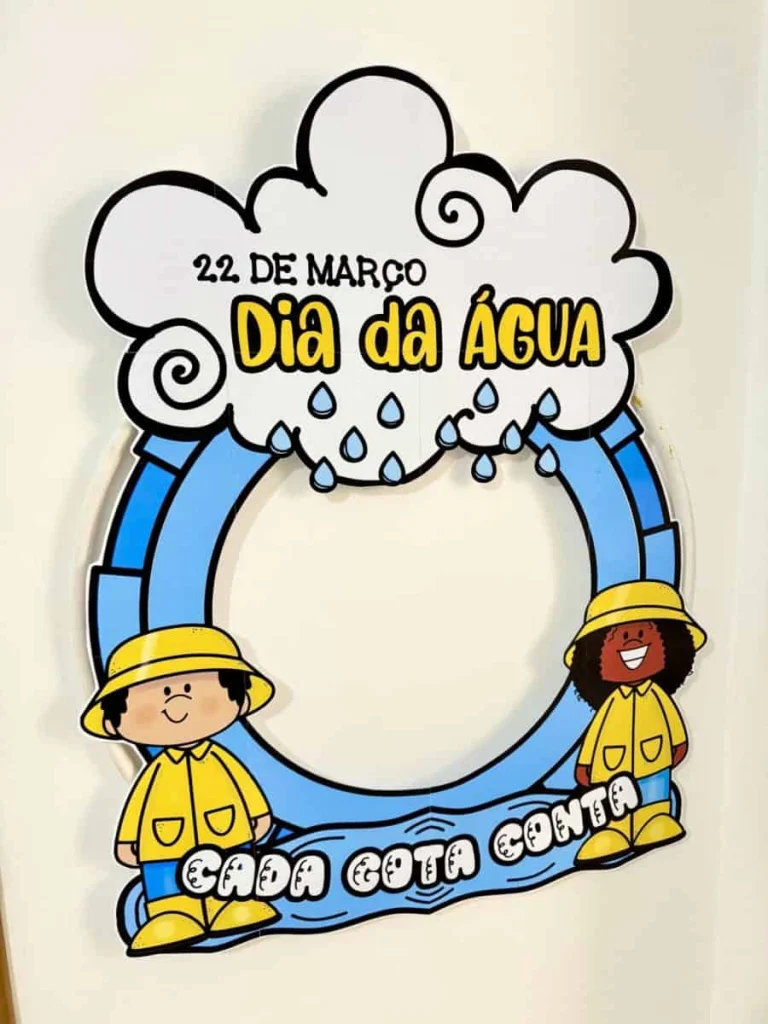 Decoração para Bambolê Dia da Água — foto 2