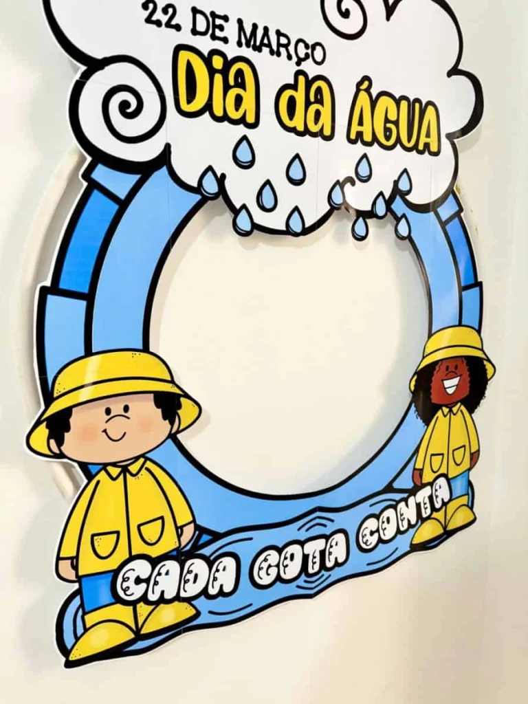 Decoração para Bambolê Dia da Água — foto 4