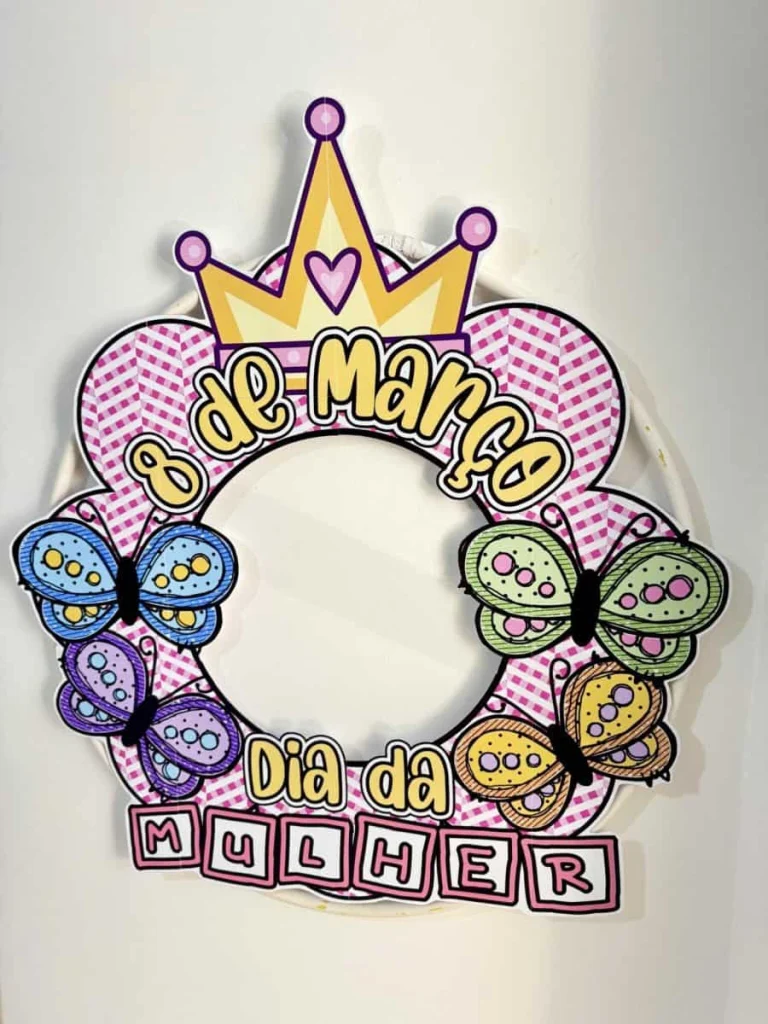 Decoração de Bambolê Dia da Mulher — foto 5