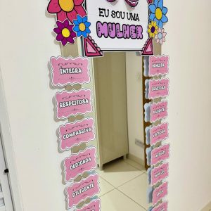 Espelho das Afirmações - Dia da Mulher - Dia Internacional da Mulher