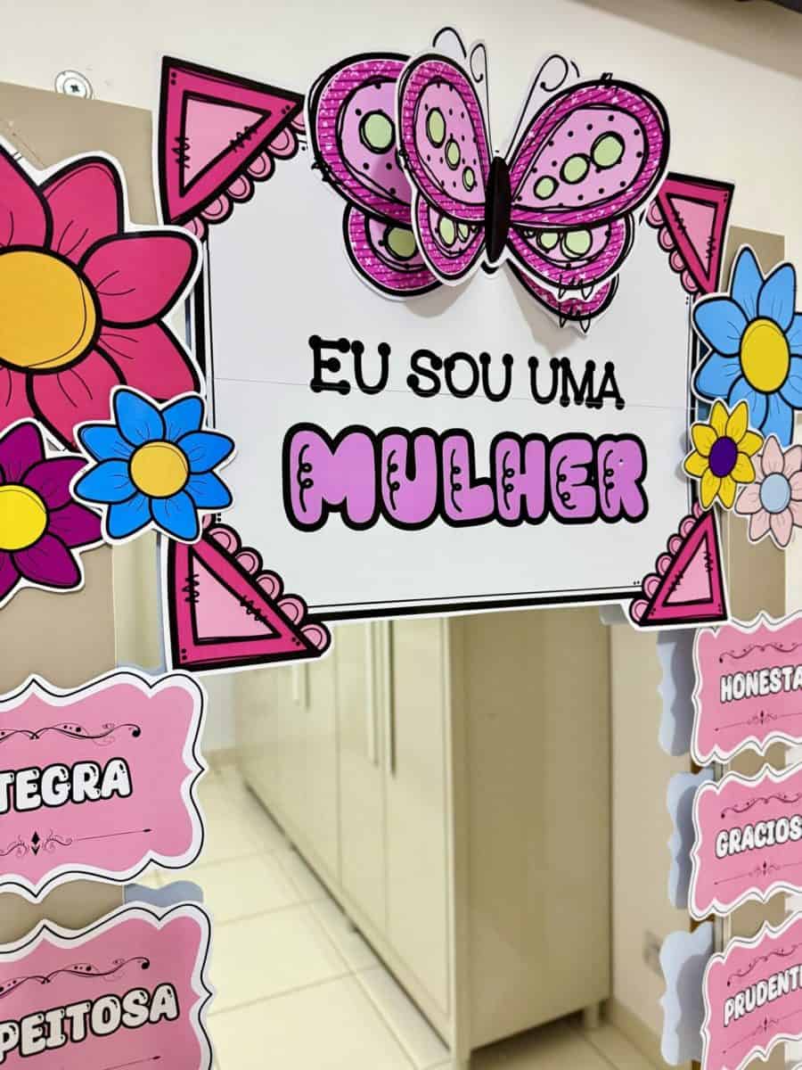 Espelho das Afirmações - Dia da Mulher - Dia Internacional da Mulher