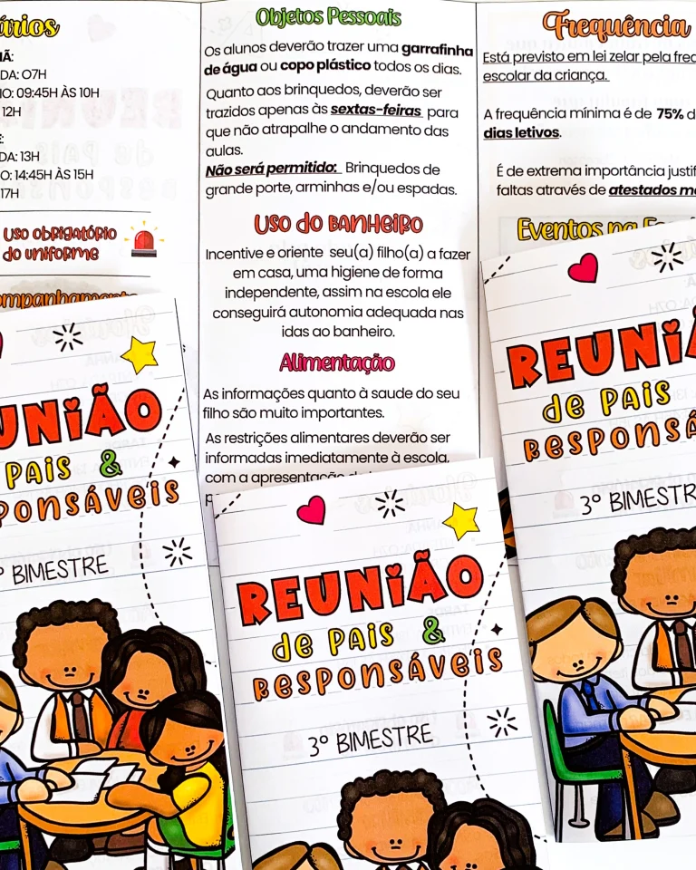 Folder Editável para Reunião de Pais — foto 3