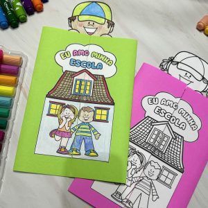 Lapbook - Minha Escola - Dia da Escola - Pedagogia de Ideias Lapbook - Minha Escola - Dia da Escola