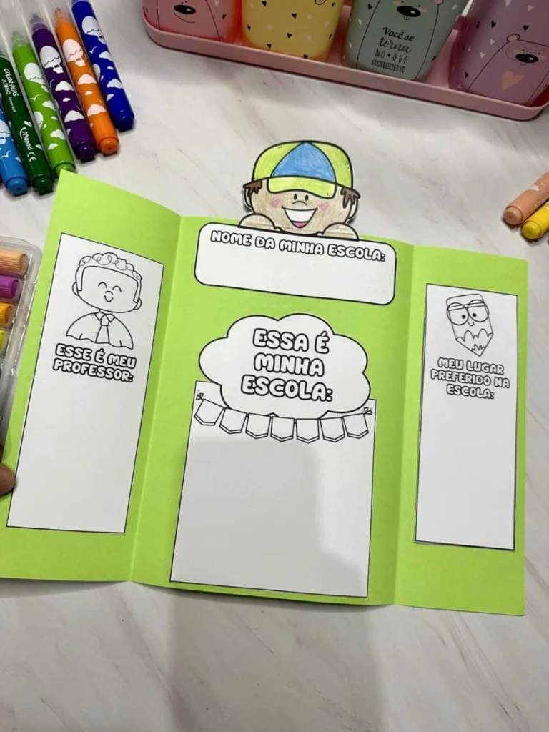 Lapbook Minha Escola Dia da Escola — foto 8