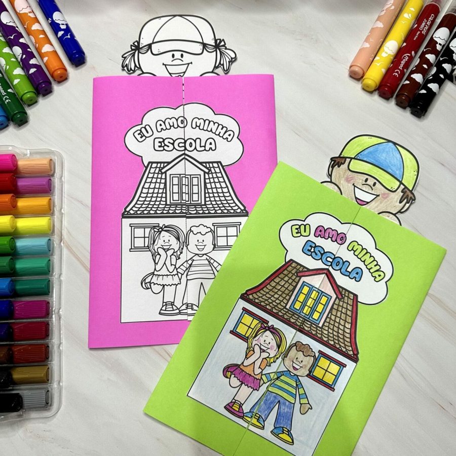 Lapbook - Minha Escola - Dia da Escola