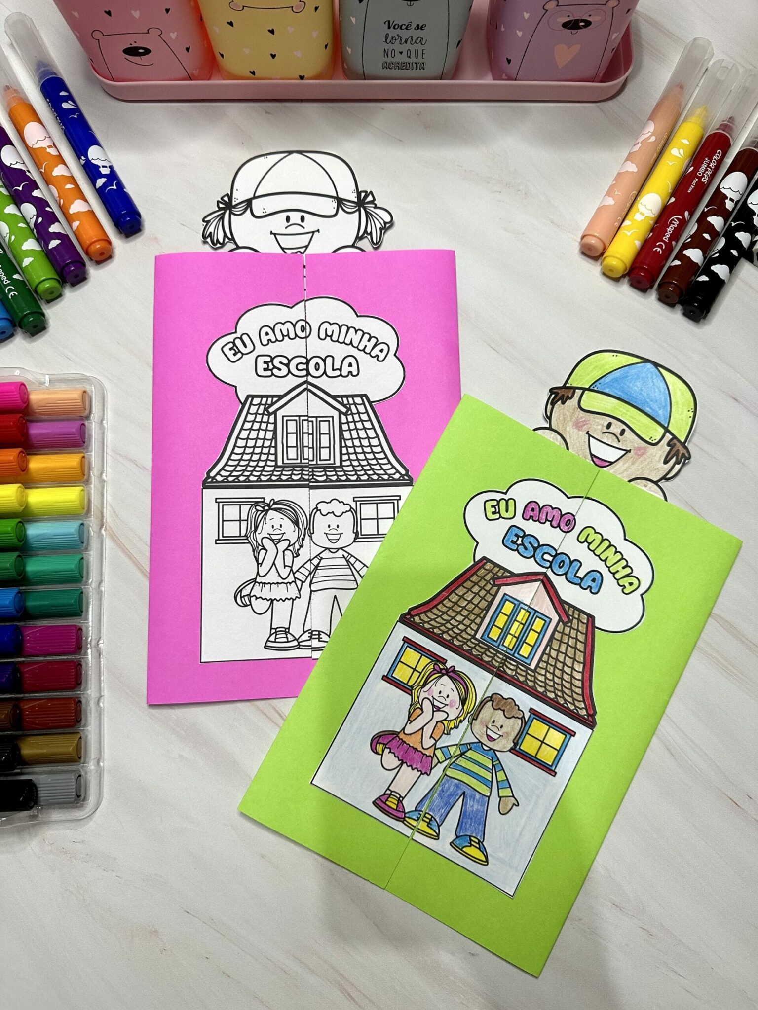 Lapbook - Minha Escola - Dia da Escola