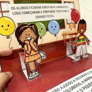 Livro 3D - O Dia da Escola - Dia da Escola - Pedagogia de Ideias Livro 3D - O Dia da Escola - Dia da Escola