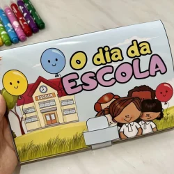 Livro 3D - O Dia da Escola - Dia da Escola