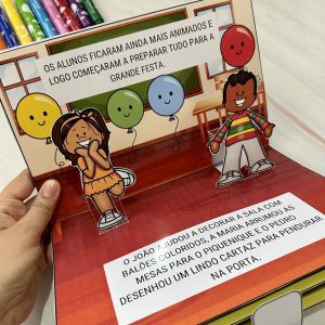Livro 3D - O Dia da Escola - Dia da Escola - Pedagogia de Ideias Livro 3D - O Dia da Escola - Dia da Escola