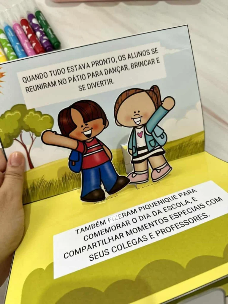 Livro 3D O Dia da Escola — foto 8
