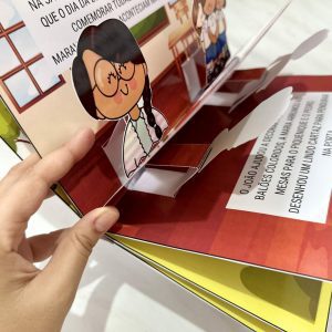 Livro 3D - O Dia da Escola - Dia da Escola - Pedagogia de Ideias Livro 3D - O Dia da Escola - Dia da Escola